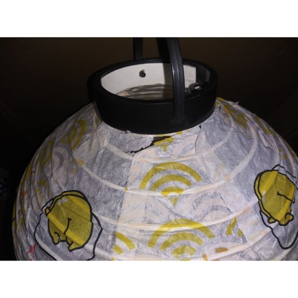Sanrio Gudetama Chinese Paper Lantern LED Light Yellow Baby Chick Paper Lantern - Picture 4 of 16